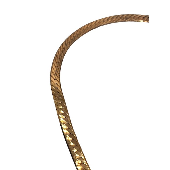 Vintage Sterling Silver 925 20” Gold Tone Chain - Picture 2 of 5